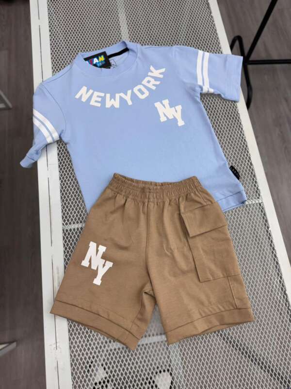 Conjunto Oversize estampado “New York”