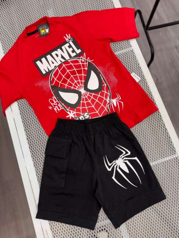 Conjunto Estampado Spider-Man