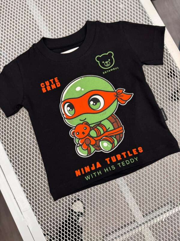 Camiseta Tortugas ninjas bebé