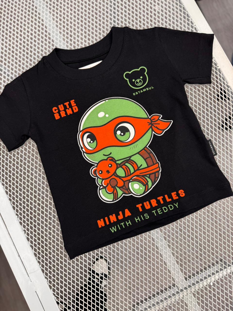 Camiseta Tortugas ninjas bebé