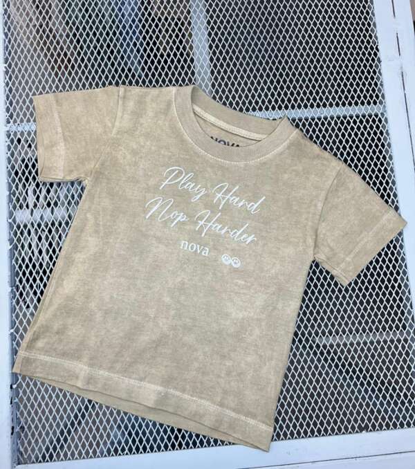 Camiseta Acid Wash para bebé