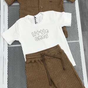 Conjunto 3 Piezas Texturizada