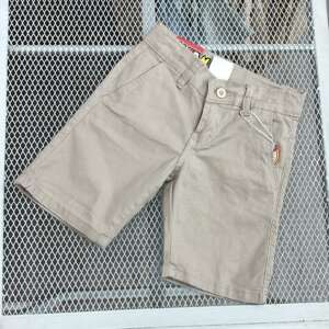 Bermuda Botón Beige