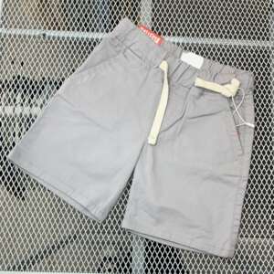 Bermuda Dril Cordón Gris