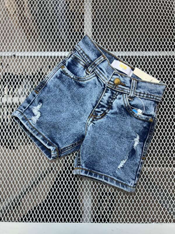 Bermuda Jean Destroyer Azul Claro