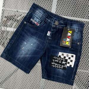 Bermuda Jeans - Cuadros