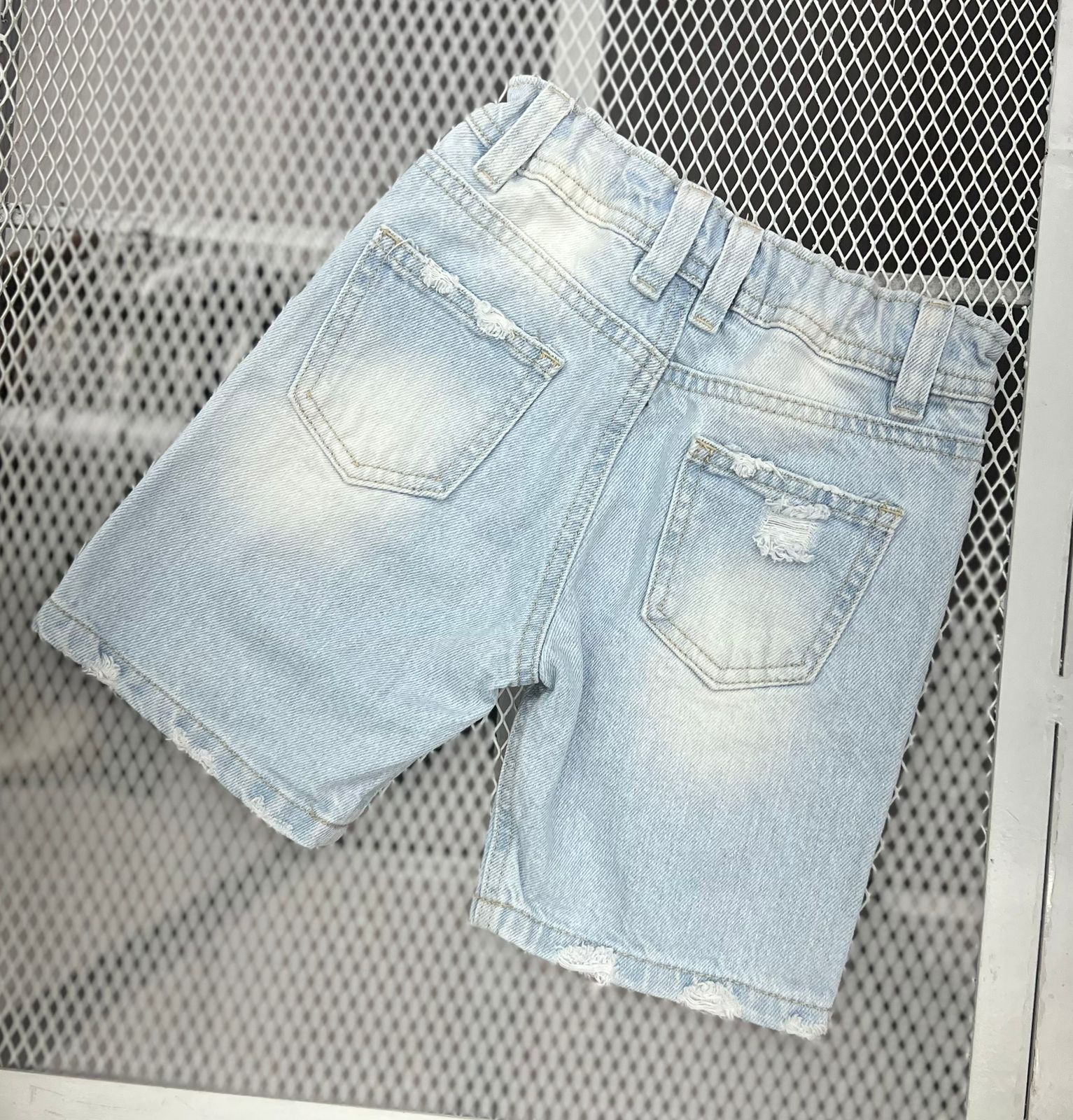 Bermuda Jeans Clara-Rasgada - Imagen 2