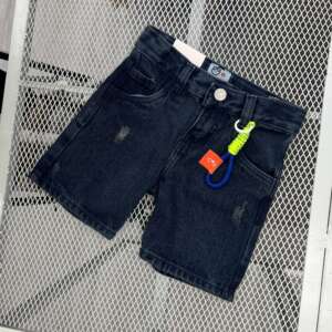 Bermuda Jeans Denim Azul Oscuro