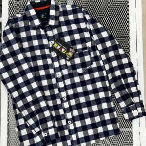 Camisa De Cuadros Manga Larga