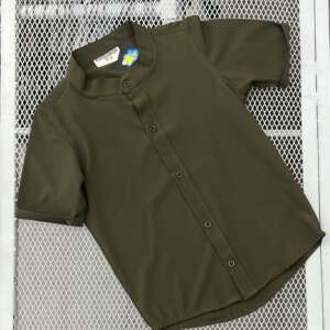 Camisa pop Verde oscuro