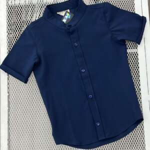 Camisa pop Azul oscuro