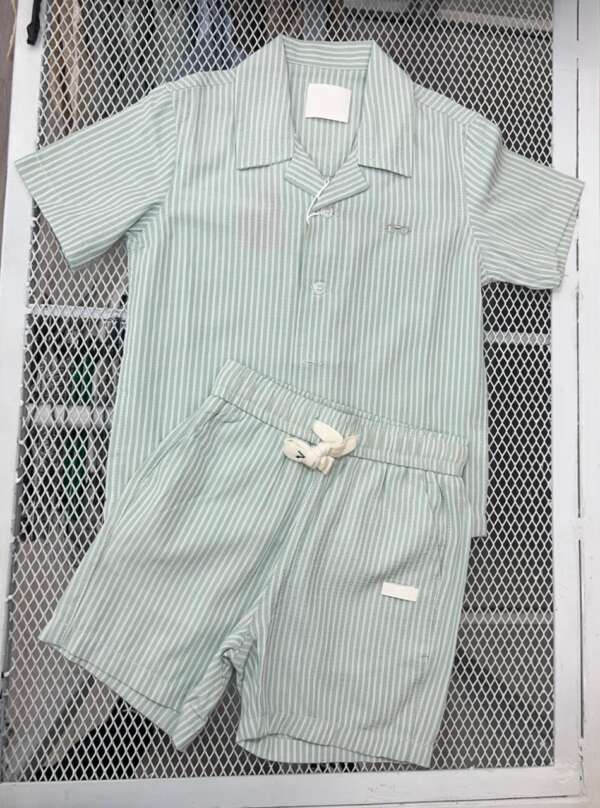Conjunto Bebé Alan Verde Claro