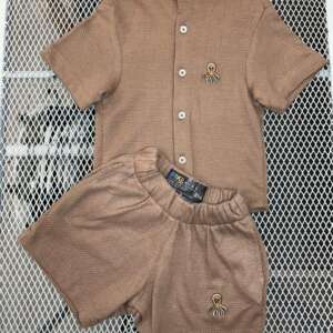 Conjunto Bebé Café