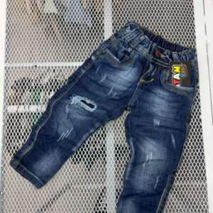 Jean Azul Degradado Con Destroyer