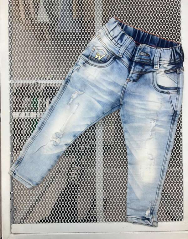 Jean Azul Claro Con Destroyer