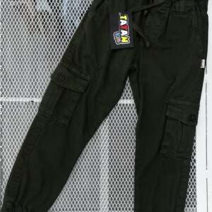 Jogger Open Kids Verde Oscuro